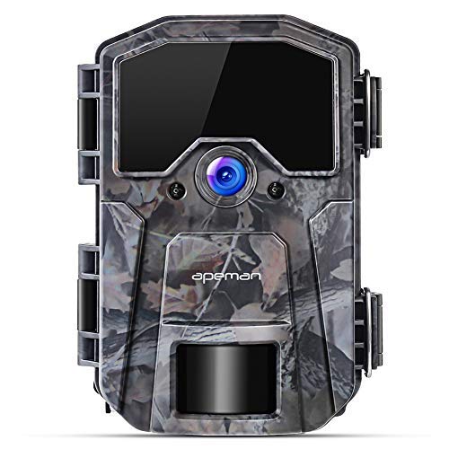 Product Cover APEMAN Trail Camera 16MP 1080P Wildlife Camera, Night Detection Game Camera with No Glow 940nm IR LEDs, Time Lapse, Timer, IP66 Waterproof Design