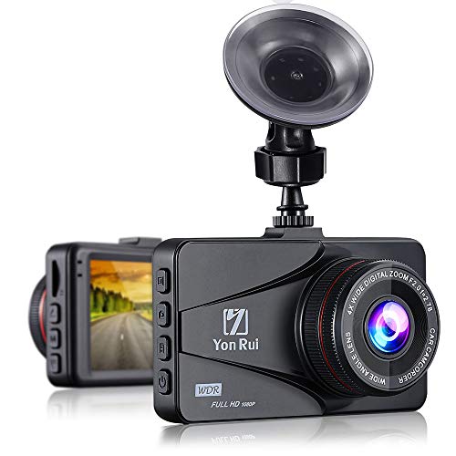 Product Cover Dash Cam Dash Board Camera, Ananteke 3 inch 1080P FHD LCD Screen Dash Camera for Car, Motion Sensor, G-Sensor, Night Vision, Parking Monitor, Loop Recording