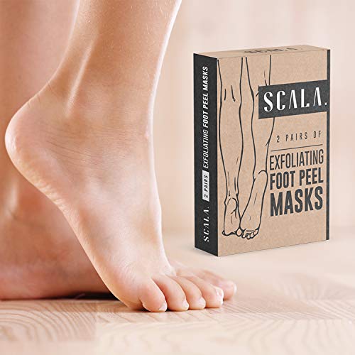 Product Cover Foot Peel Exfoliating Mask (2 Pairs) for Soft Feet and Exfoliant Gel Peels Away Rough Dry Skin and Callus
