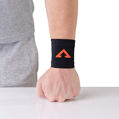 Product Cover Atlas Sport Compression Wrist Support with Copper | Flexible Stabilizer Braces for Maximum Mobility & Injury Prevention | Comfortable Sleeve Design for Pain Relief, Circulation & Recovery | 1 Pair (M)