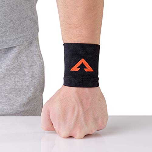 Product Cover Atlas Sport Compression Wrist Support with Copper | Flexible Stabilizer Braces for Maximum Mobility & Injury Prevention | Comfortable Sleeve Design for Pain Relief, Circulation & Recovery | 1 Pair (S)