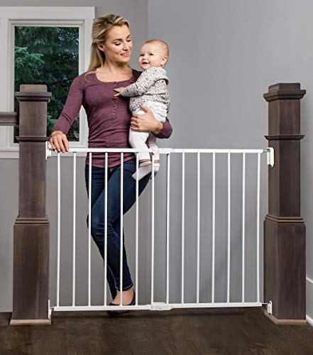 Product Cover Regalo 2-in-1 Extra Wide Stairway and Hallway Walk Through Baby Safety Gate with Mounting Kit