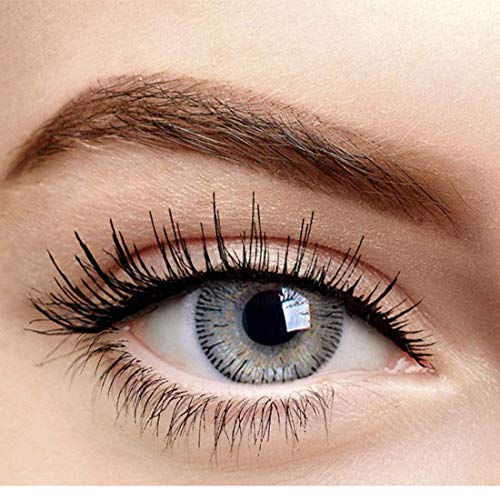 Product Cover Soft Eye - Light Grey Color Monthly Contact Lens with Case Solution