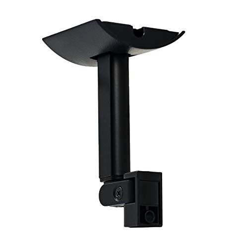 Product Cover BLACK Wall Mount Bracket for UB-20 Compatible With Bose Cube Speakers Lifestyle 6 10 15 18 28 12 (Black)