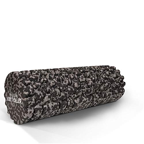 Product Cover The Original Body Roller - High Density Foam Roller Massager for Deep Tissue Massage of The Back and Leg Muscles - Self Myofascial Release of Painful Trigger Point Muscle Adhesions - 12