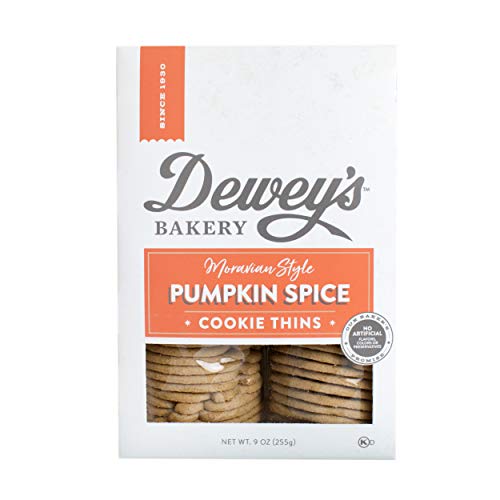 Product Cover Deway's Bakery Moravian Style Cookie Thins Fall Limited Eidition 9 Ounce (Pumpkin Spice)