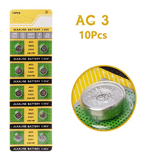 Product Cover Cotchear New 10 of AG3/LR41 Alkailine Button Cell Watch Battery
