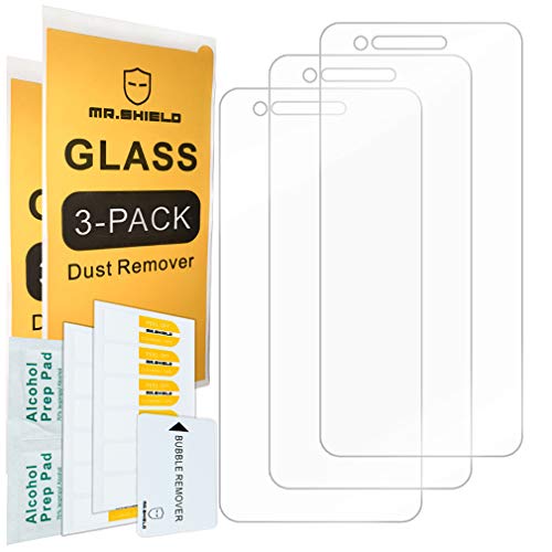 Product Cover [3-Pack]-Mr.Shield for LG (Rebel 4) LTE [Tempered Glass] Screen Protector with Lifetime Replacement