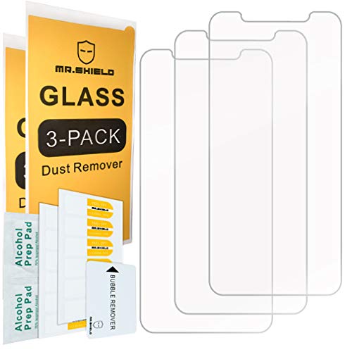 Product Cover [3-Pack]-Mr.Shield for iPhone XR [Tempered Glass] Screen Protector with Lifetime Replacement