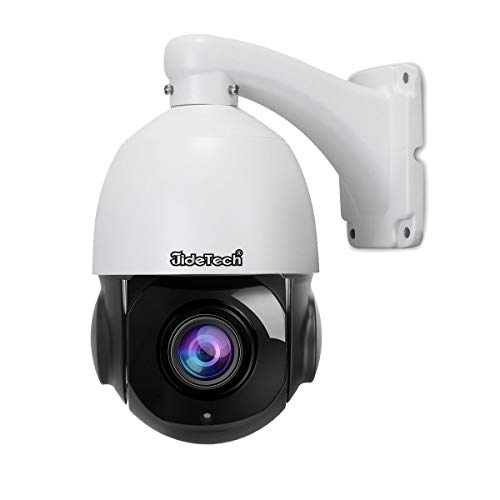 Product Cover High Speed 5MP Smart 265 PTZ POE IP Security Dome Camera with 20X Optical Zoom Pan/Tilt and Waterproof IR-Cut Night Vision for Indoor and Outdoor Security
