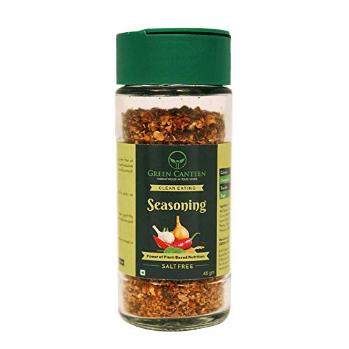 Product Cover Green Canteen Seasoning Salt Free, Mix of Dried Vegetables, Spices, Fruit Peels Vegan and Gluten Free (No Added Sugar, No Impurities, No Added Colour, No Added Preservatives)