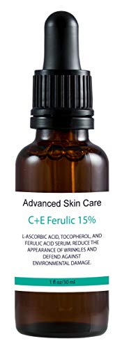 Product Cover 15% Vitamin C and Vitamin E serum with Ferulic Acid, Skin Brightening, Collagen boosting, fights hyperpigmentation, boosts collagen, fades dark spots (1 fl oz)