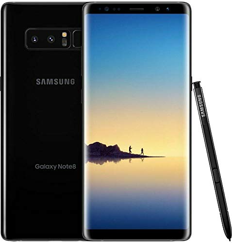 Product Cover Samsung Galaxy Note 8 N950U 64GB Unlocked GSM 4G LTE Android Smartphone w/Dual 12 MegaPixel Camera (Renewed) (Midnight Black)