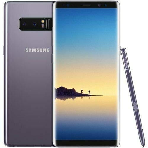 Product Cover Samsung Galaxy Note 8 N950U 64GB Unlocked GSM 4G LTE Android Smartphone w/Dual 12 MegaPixel Camera (Renewed) (Orchid Grey)