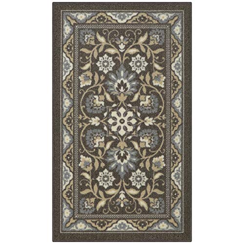 Product Cover Maples Rugs Florence Kitchen Rugs Non Skid Accent Area Carpet [Made in USA], 1'8 x 2'10, Light Brown