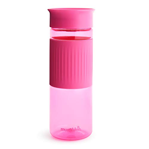 Product Cover Munchkin Miracle 360 Tritan Spill Proof Water Bottle, Pink, 24 Ounce