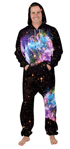 Product Cover Nawoshow Women Men Long Sleeve Playsuit Adult Onesie Jumpsuit Pajamas