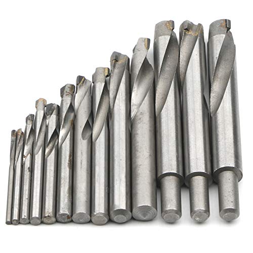 Product Cover JIUWU 13pcs Tungsten Steel Cemented Carbide Twist Drill Bits, Metal Drill YG Alloy Blade, for Stainless Steel Copper Aluminum Zinc Alloy, 3 4 5 6 7 8 9 10 11 12 13.5 14 15mm