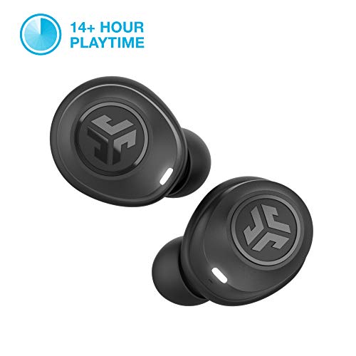 Product Cover JLab Audio JBuds Air True Wireless Signature Bluetooth Earbuds + Charging Case - Black - IP55 Sweat Resistance - Bluetooth 5.0 Connection - 3 EQ Sound Settings: JLab Signature, Balanced, Bass Boost