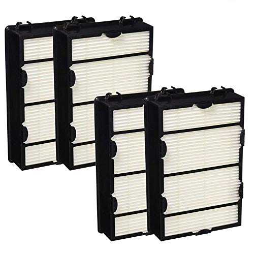 Product Cover ECOMAID Replacement Holmes HAPF600D (B) Air Filters, 4packs for Holmes HAPF600, HAPF600D-U2 HEPA Air Allergy Filter True hepa Filter