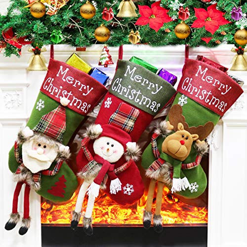 Product Cover Dreampark Christmas Stockings, Big Xmas Stockings Decoration - 18
