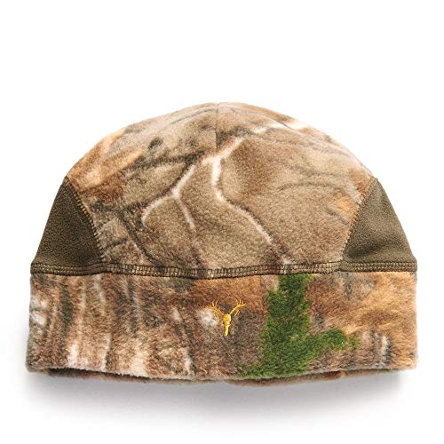 Product Cover Hot Shot Men's Outback Camo Fleece Hat - Realtree Edge Outdoor Hunting Camouflage