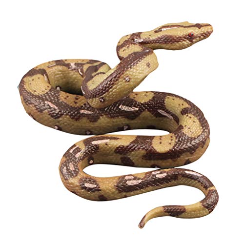 Product Cover STOBOK Realistic Snake Toy Rubber Snake Figure Prank ToyHalloween Party Favors