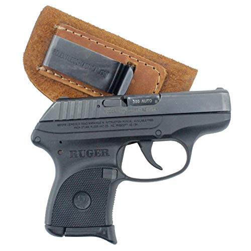 Product Cover Relentless Tactical The Ultimate Suede Leather IWB Holster - Made in USA - Fits Most Small 380 Handguns - Ruger LCP and Similar