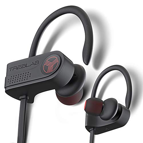 Product Cover TREBLAB XR700 PRO Wireless Running Earbuds - Top 2019 Sports Headphones, Custom Adjustable Earhooks, Bluetooth 5.0 IPX7 Waterproof, Rugged Workout Earphones, Noise Cancelling Microphone In-Ear Headset