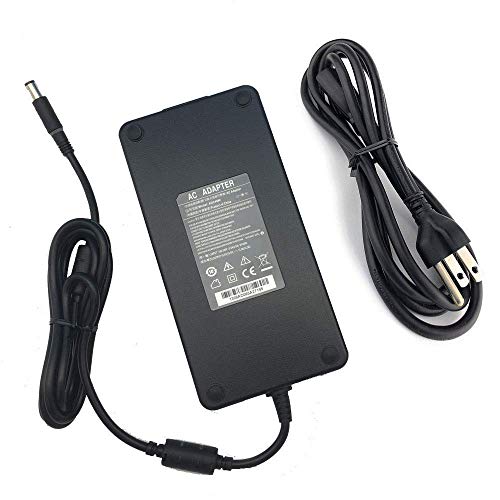 Product Cover Slim 240W 19.5V 12.3A Adapter Charger for PA-9E DELL Alienware M17x R4 M18x X51 Precision M6400 M6500 M6600 M6800 FWCRC Y044M Y047M GA240PE1-00 0J938H J211H U896K by ETTECH