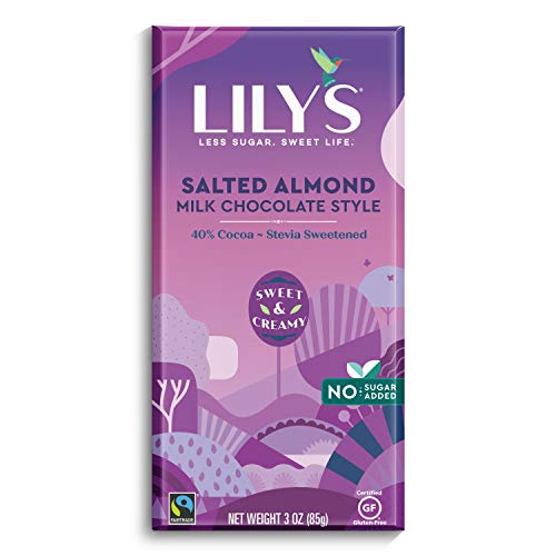 Product Cover 40% Chocolate Bar Salted Almond and Milk 3 Ounces (Case of 12)