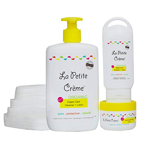 Product Cover La Petite Creme - Organic French Diapering (Baby Shower Bundle (Disposable)) - USDA Certified Organic