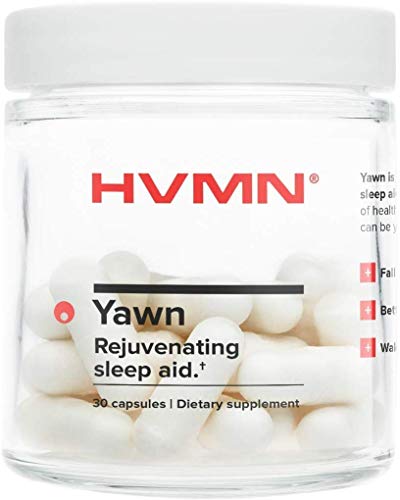 Product Cover H.V.M.N. Yawn - Natural Sleep Aid with Melatonin, L-Theanine, Magnesium, Glycine - Effective Non-Habit Forming Sleeping Pills