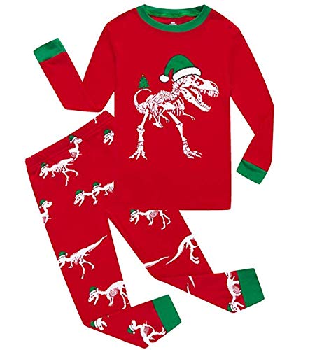 Product Cover KikizYe Girls Boys Christmas Pajamas Sets 100% Cotton Holiday Pyjamas