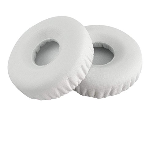 Product Cover Replacement Earpads Cushion Fit for Beats by Dr. Dre Solo Wireless Headphone (White)