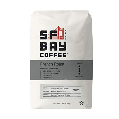 Product Cover SF Bay Coffee French Roast 28 Ounce Ground Dark Roast (Packaging May Vary)