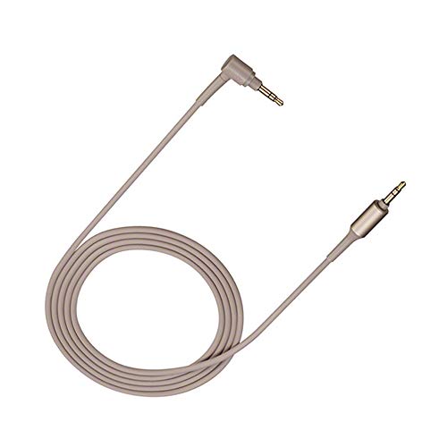 Product Cover WH1000XM3 Replacement Headphone Audio Cable Cord Fit for Sony MDR-1000X MDR-XB950BT MDR-10R MDR-10RC MDR-10RBT MDR-NC50 MDR-NC200D Headphones 3.5mm Jack(Gold)