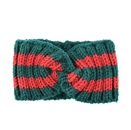 Product Cover Chunky Knit Headbands Braided Winter Headbands Ear Warmers Crochet Head Wraps for Women Girls