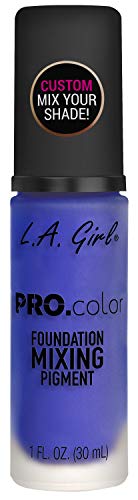 Product Cover L.A. Girl Pro Matte Mixing Pigment, Blue, 1 Fluid Ounce