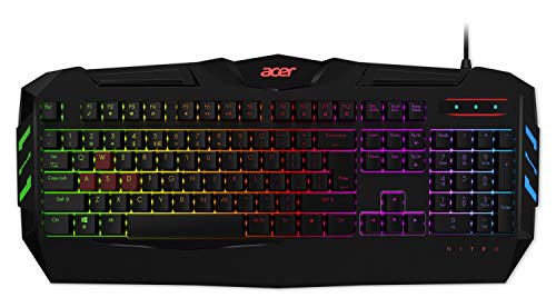 Product Cover Acer NKB810 Nitro Gaming Keyboard - With anti-ghosting support and 6 modes of Backlight modes,Black