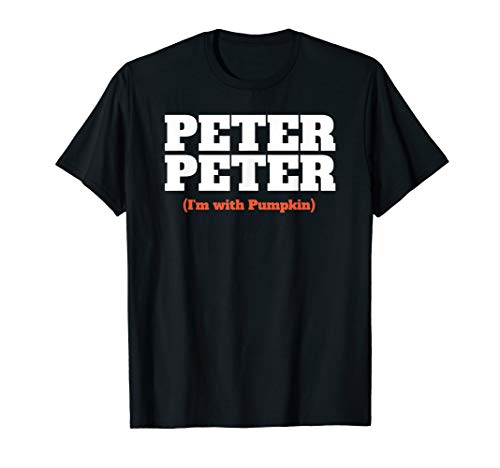 Product Cover Mens Funny Halloween Shirt For Men Peter Peter Couples Costume