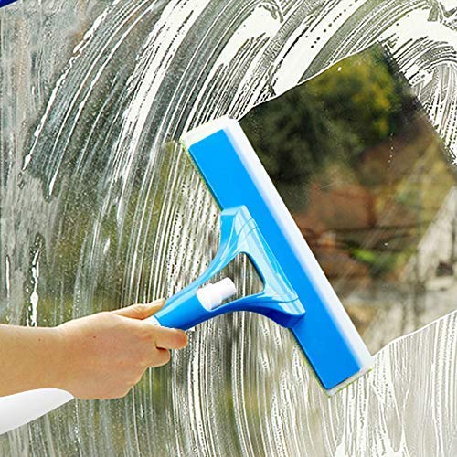 Product Cover Trady Easy Glass Cleaner 3 in 1 Spray Type Cleaning Brush Glass Wiper Window Clean Shave Car Window Cleaner Brush, Random Color