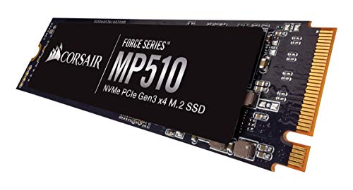 Product Cover CORSAIR FORCE Series MP510 960GB NVMe PCIe Gen3 x4 M.2 SSD Solid State Storage, Up to 3,480MB/s