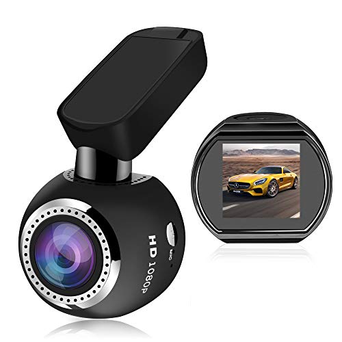 Product Cover Car Dash Cam WiFi FHD 1080P Car Dash Camera Mini 360 Degree Rotate Angle Dashboard Camera DVR Recorder with G-Sensor, Night Vision, Motion Detection, WDR