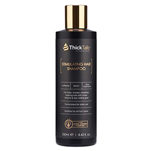 Product Cover ThickTails Hair Growth Shampoo - Anti Hair Loss Thickening Regrowth Treatment For Women With Thinning Hair And Breakage Due to Menopause, Stress, Postpartum Recovery. Best DHT Blocker. Biotin Caffeine