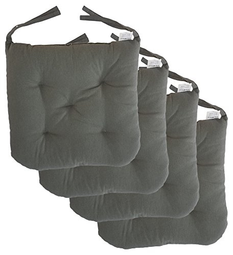 Product Cover Cottone 100% Cotton Chair Pads w/Ties (Set of 4)| 16