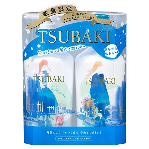 Product Cover Camellia (TSUBAKI) silky straight Winter pump pair (shampoo and conditioner)