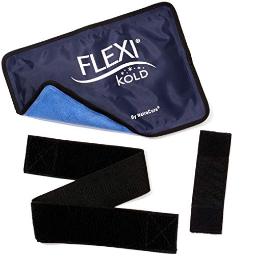 Product Cover FlexiKold Gel Ice Pack w/Straps (Half Size: 7.5