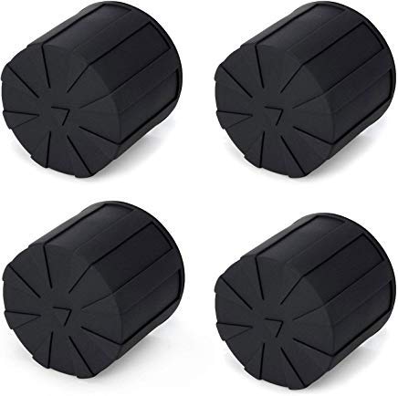Product Cover Digislider Silicone Universal Lens Cap - Fits Over 99% of Lenses, Scratch Proof, Waterproof, Dustproof, Shock-Absorbent, Lens Cover for 60-110mm Lenses (4 Pack)