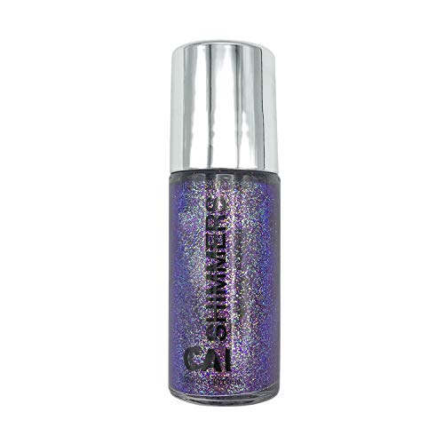 Product Cover Body Glitter Face Or Hair Roll On Shimmer Holographic Cosmetic Grade Glamour, Violet
